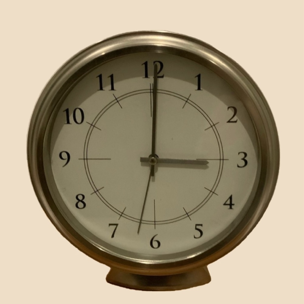 🌟Stainless S Non-Working Clock